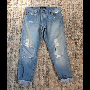LEVI’S Y2K CUFFED BOYFRIEND JEANS! SIZE 7